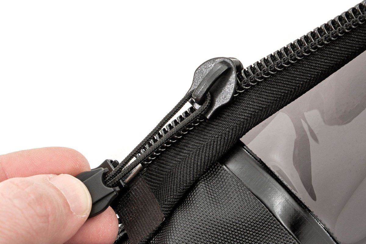 Jeep Wrangler Unlimited Soft Top - Rough Country - Replacement - Black - '07-'09